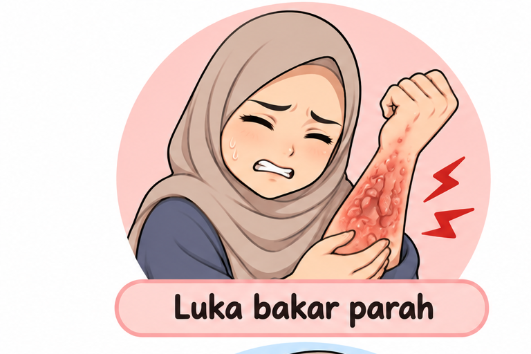Luka Bakar Parah & Korosi Kulit