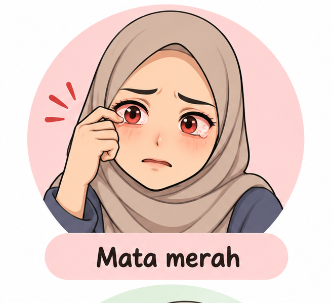 Mata Merah & Lakrimasi